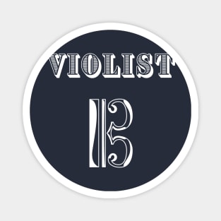 Violist with Alto Clef Magnet